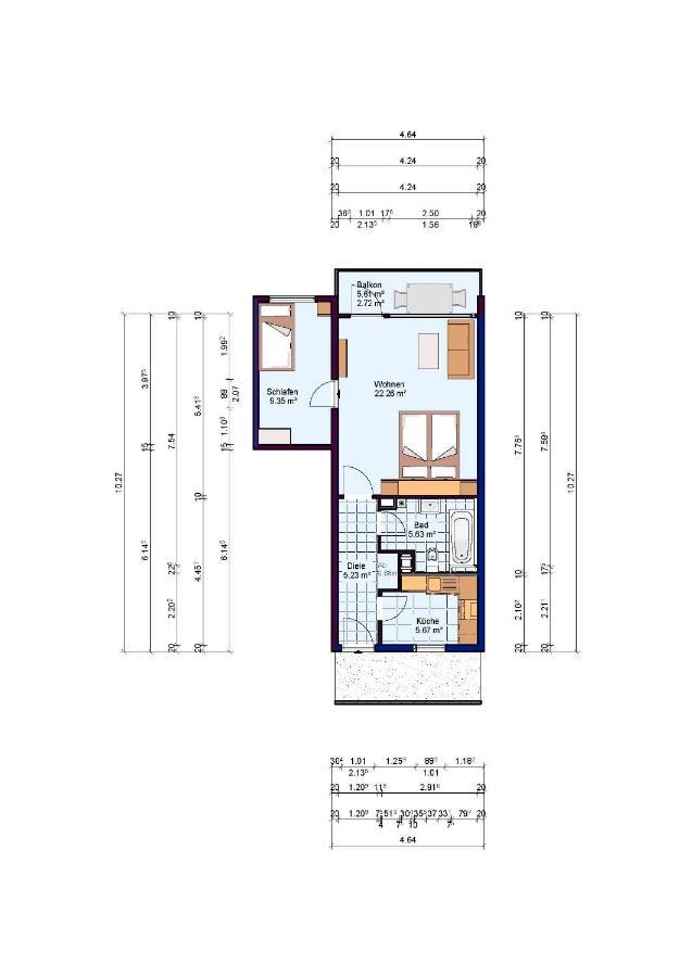 Haus Weitblick Lia Διαμέρισμα Φλένσμπουργκ Εξωτερικό φωτογραφία